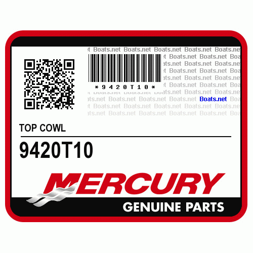 HOVEDDEKSEL MERCURY 6/8/9,9/15 2-TAKT - Bilde 2