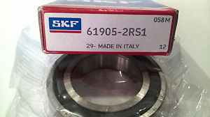 SKF KULELAGER 61905-2RS1 (25x42x9)