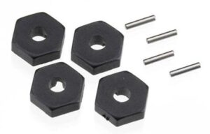 WHEEL HUBS HEX/AXLE PINS VXL (4) - TRAXXAS
