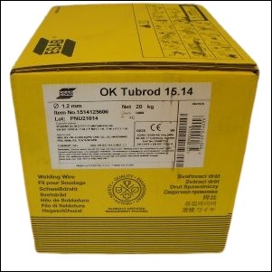 SVEISETRÅD OK TUBROD 15.14  1,2mm 5KG