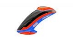 CANOPY GLOGO 690SX, NEON-ORANGE/BLUE