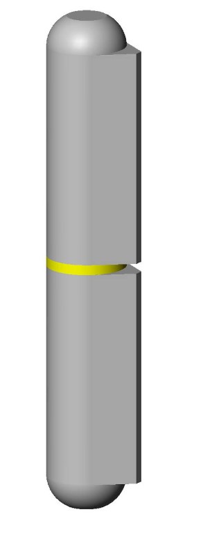 SVEISEHENGSEL 20-135 MED STÅLAKSEL