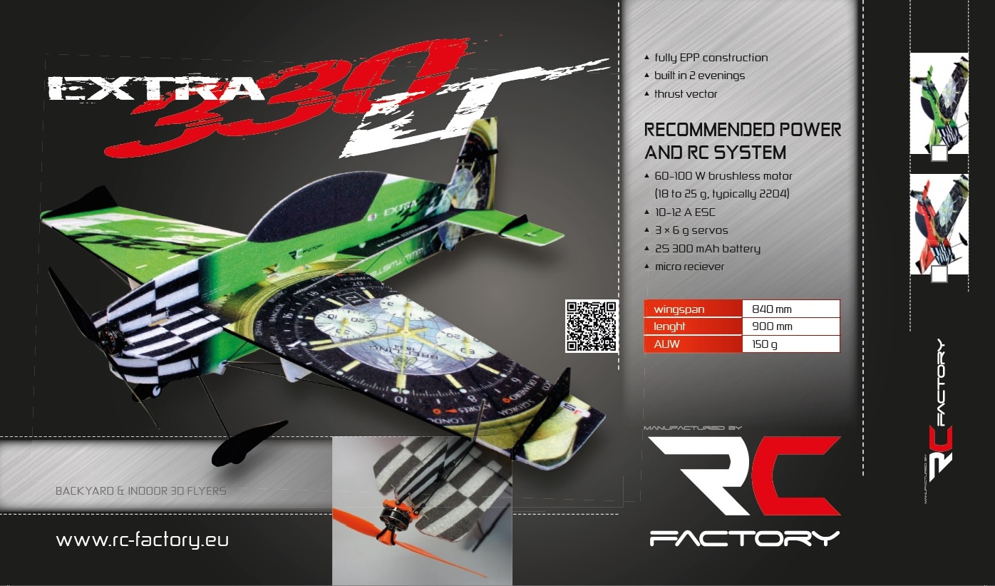 EXTRA 330 SUPERLITE RED RC FACTORY - Bilde 4