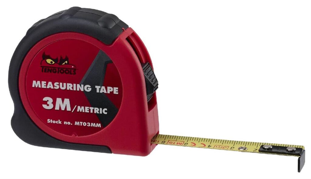 MÅLEBÅND 3 METER - MT03MM - TENG TOOLS