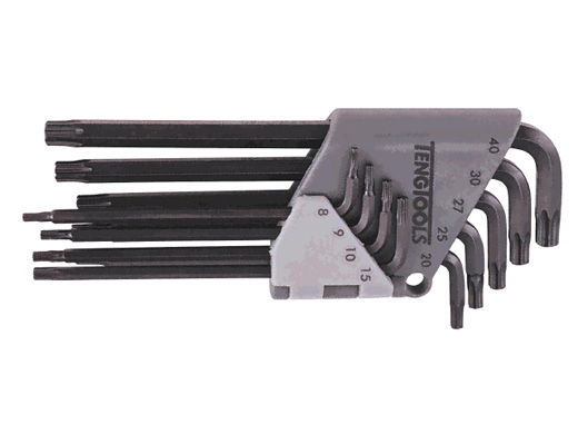 TORX NØKKEL SETT 9 DELER 1479TX - TENG TOOLS