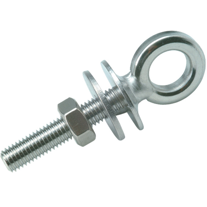 ØYEBOLT M/STOR FLENS 10MM - SYREFAST 316