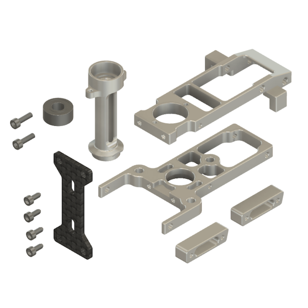 ALUMINIUM PARTS CHASSIS LOGO 200