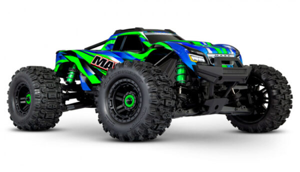 MAXX 4x4 W/WIDEMAXX 1/10 RTR TQi Bl TSM GREEN- TRAXXAS - Bilde 1