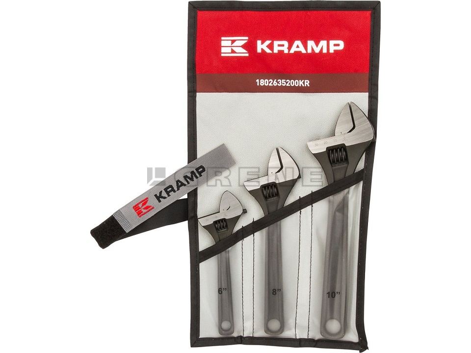 SKIFTNØKKEL SETT 6/8/10" KRAMP