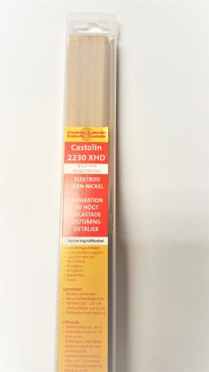 STØPEJERNSELEKTRODE CAST.2230XHD 2,5MM PK.À 5 STK PINNER