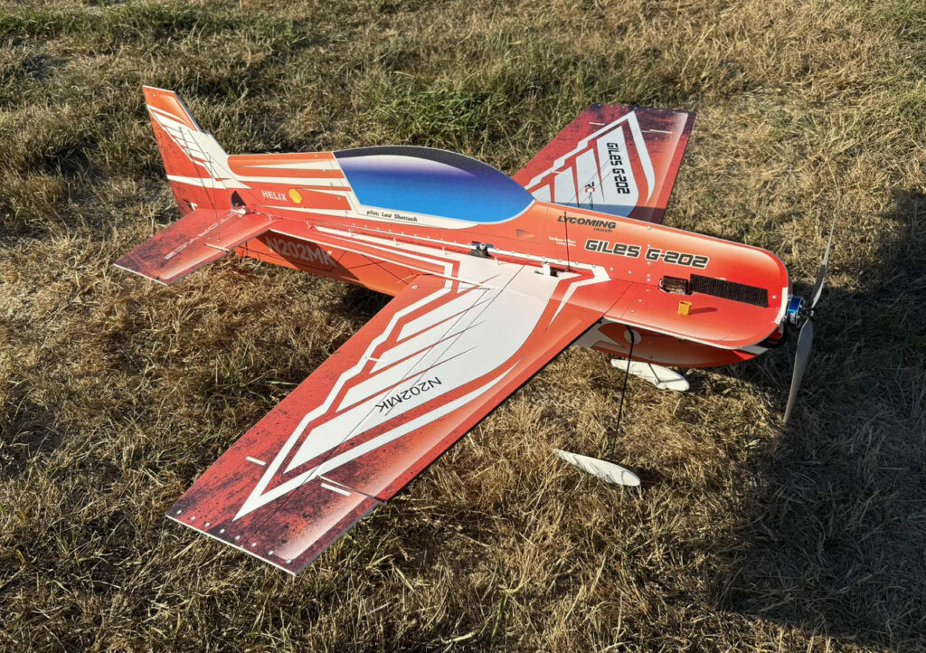 GILES 202 FLEXFOAM RED RC FACTORY