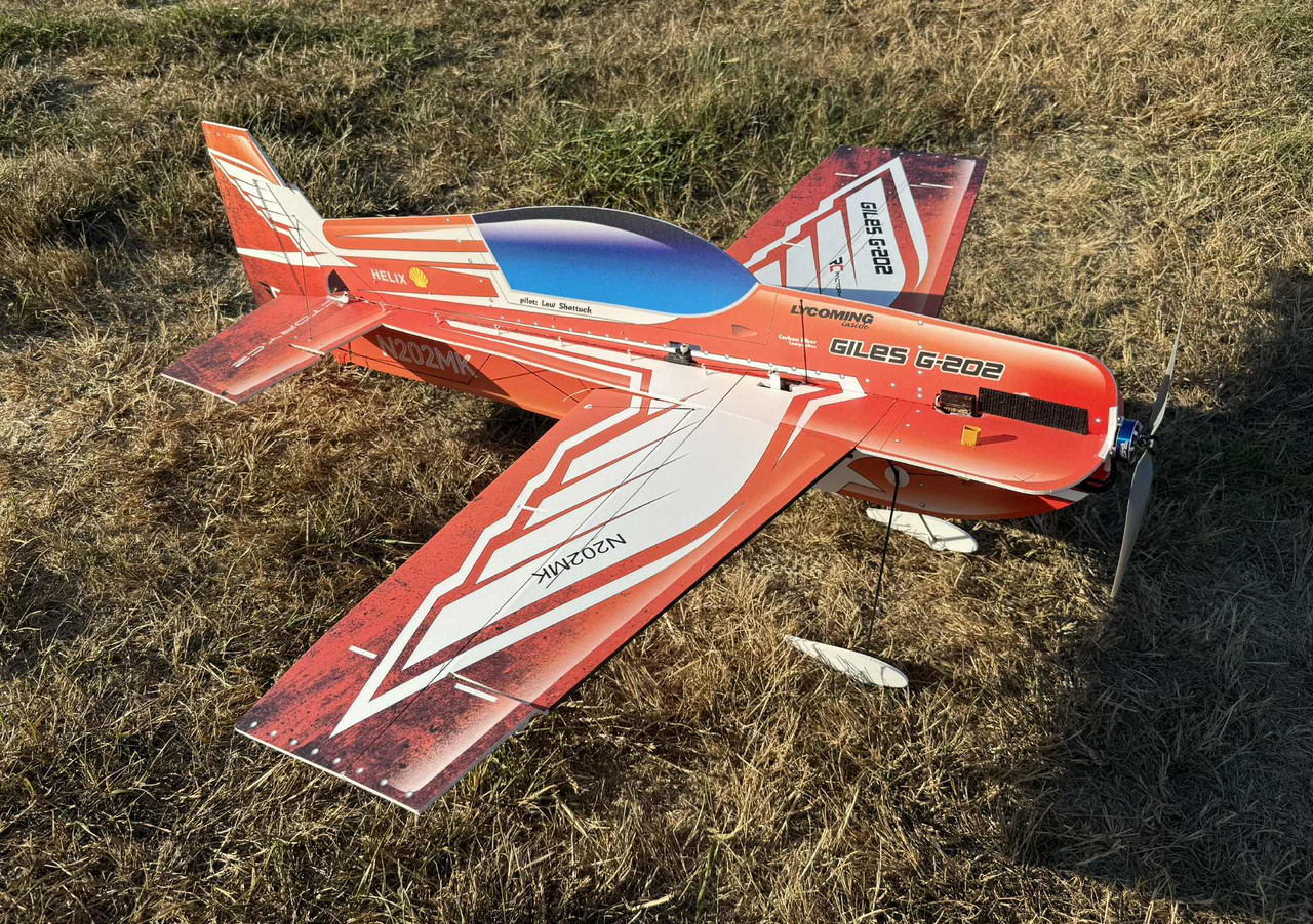GILES 202 FLEXFOAM RED RC FACTORY - Bilde 4