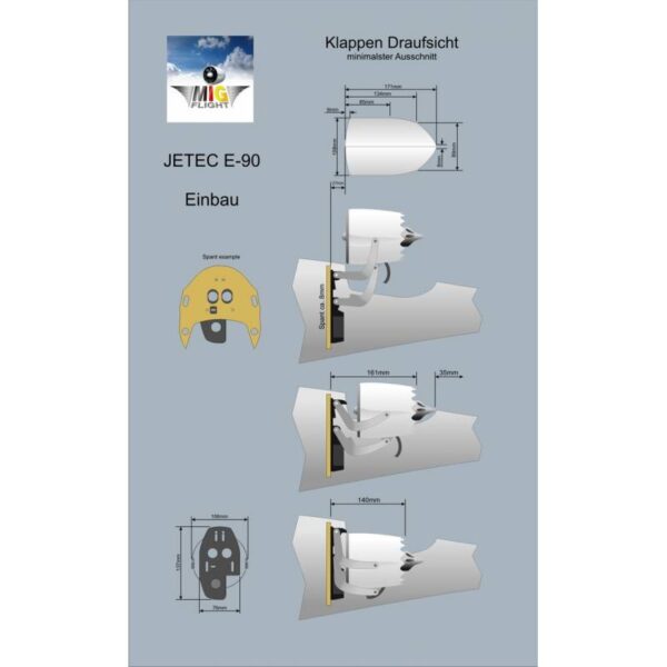 JETEC E-90 MIG FLIGHT - Bilde 3