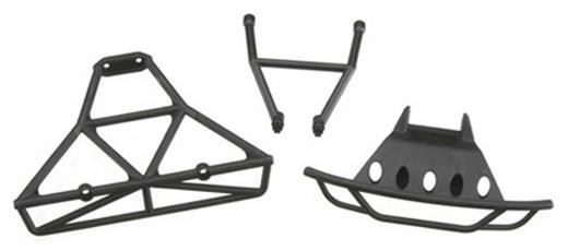 BUMPERS FRONT/REAR 1/16 SLASH VXL - TRAXXAS