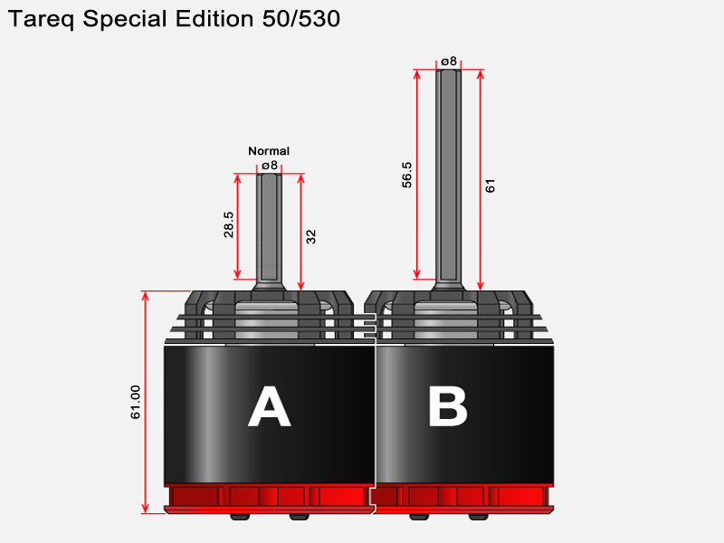 XNOVA TAREQ SPECIAL EDITION 50-530KV - Shaft A
