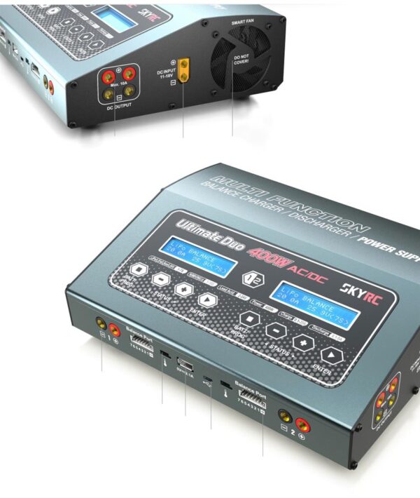 ULTIMATE DUO 400W SKYRC 100123-02 - Bilde 7