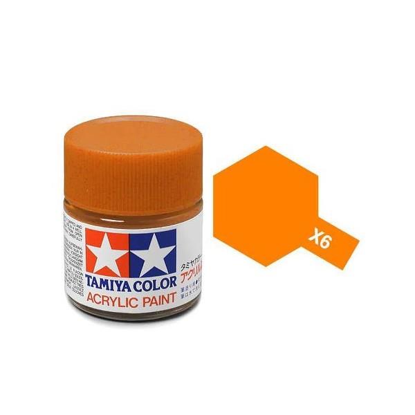 TAMIYA X-6 ORANGE ACRYLIC