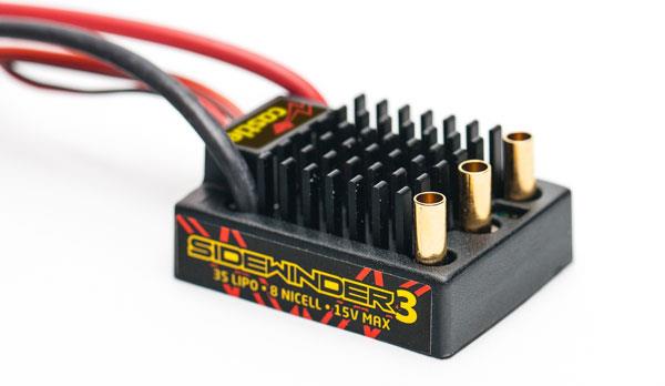 CASTLE CREATIONS 1/10 SIDEWINDER 3 WATERPROOF CSEM0115 - Bilde 1