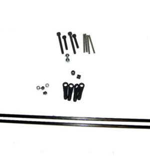 Carbon tail boom brace 430 mm LOGO 14