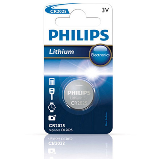 BATTERI CELLE 3V LITHIUM CR2025
