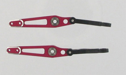 METAL FLYBAR CONTROL LEVER, RED, E325