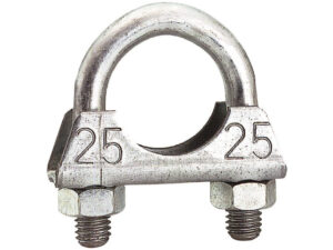 EKSOSKLEMME 2 PAKNING - A2 M8 38MM RUSTFRI
