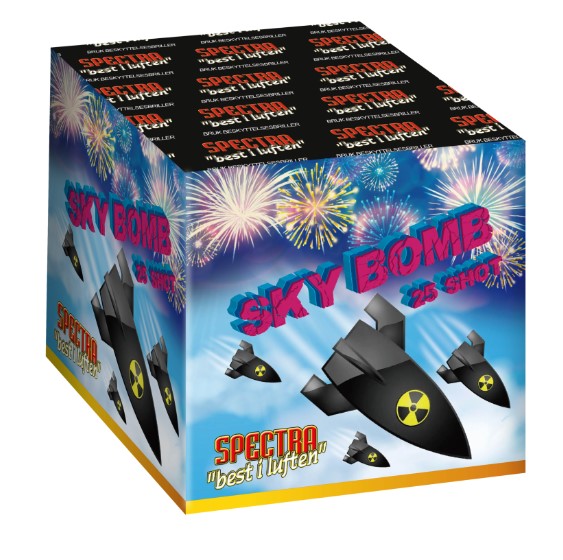 SKY BOMB, 25 SKUDD - SPECTRA