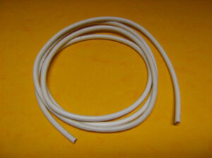SILIKONKABEL 14G HVIT 1M