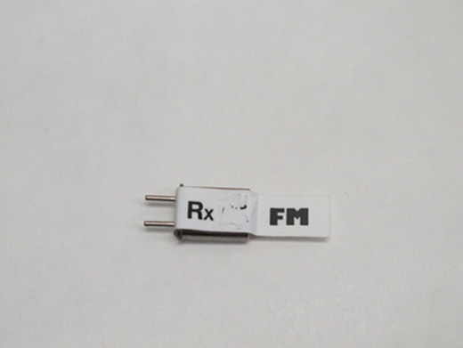 FM RX CRYSTAL 35.150 MHz, K 75