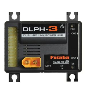 FUTABA DUAL RX LINK POWER HUB DLPH-3