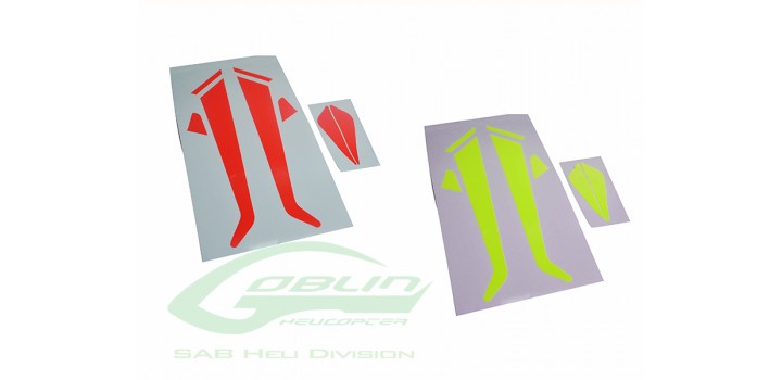 LANDING GEAR & FIN STICKER 380