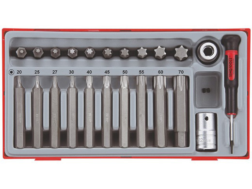 PIPE SETT TORX UTV 1/2 TTTX23 - TENG TOOLS