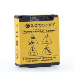HODELYKT 1000 LUMEN V3PRO R - OPPLADBAR - SUPRABEAM