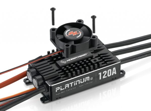 HOBBYWING PLATINUM PRO 120A 3-6S V4 ESC - Bilde 4