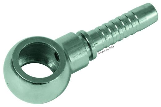 Pressnippel banjo bsp.1/4 x 1/4