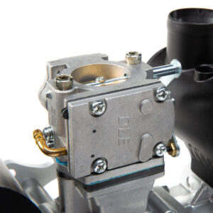 DLE 130CC TWIN BENSINMOTOR MED POTTE OG TENNING