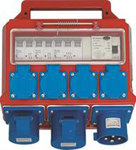 UNDERSENTRAL, 32A, 230V, 12,0kW, IP44, MB, 00114