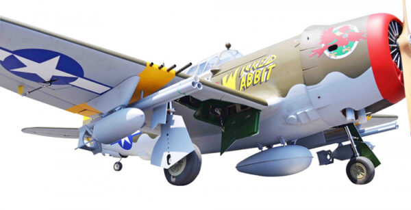 P-47 RAZORBACK GIANT SCALE 50-61CC ARF - Bilde 6