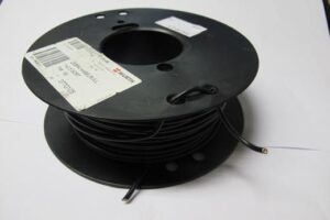 KABEL PÅ RULL 1X2,5 SORT  METER PRIS