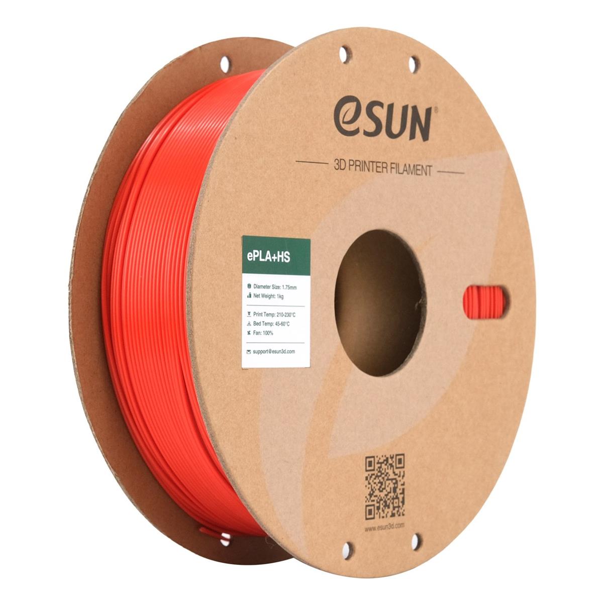 eSUN PLA+ HS 1.75mm - 1kg - Red - Bilde 1