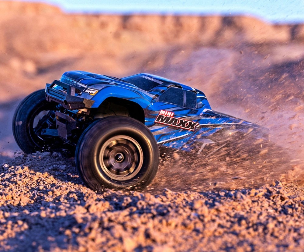MINI MAXX RTR TQ BL-2S BLUE- TRAXXAS