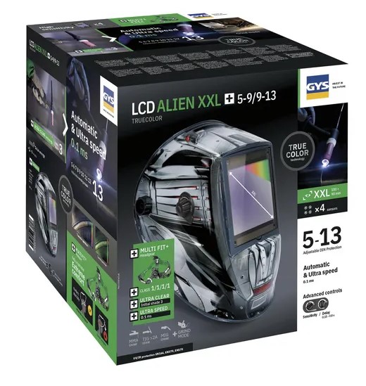 SVEISEMASKE LCD ALIEN TRUE COLOUR XXL - Bilde 2
