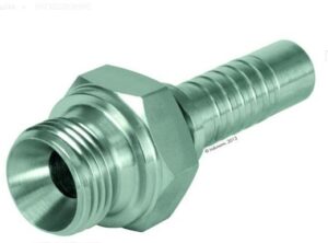 Pressnippel utv rett bsp.3/8 x 5/16