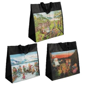 VEDBAG 45 LITER TROLLMOTIV - ASSORTERT