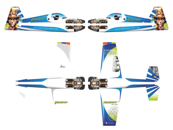 LASER XL BLUE RC-FACTORY - Bilde 2
