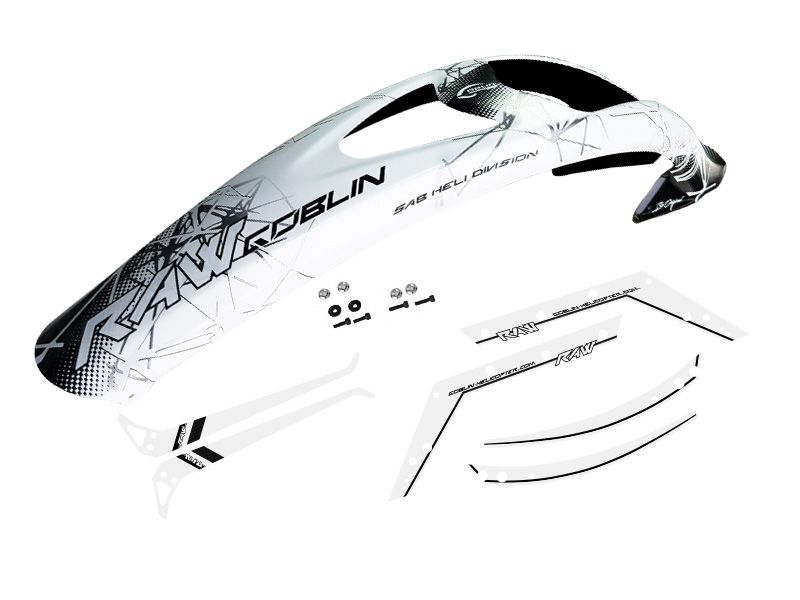RAW WHITE CANOPY WITH STICKER