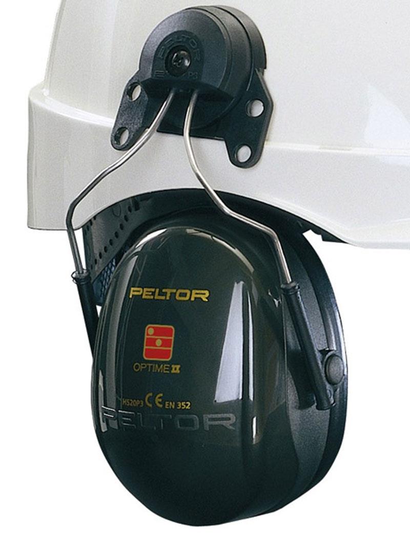 HØRSELVERN / ØREKLOKKE PELTOR OPTIME II FOR HJELM - 3M - Bilde 2