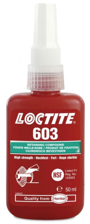 AKSEL/LAGERLÅSING LOCTITE 603 50ML