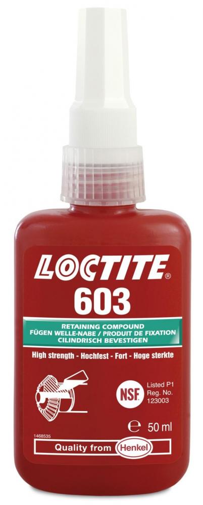 AKSEL/LAGERLÅSING LOCTITE 603 50ML