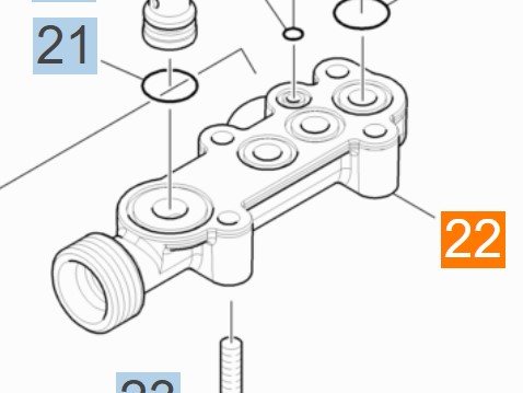 MANIFOLD INNTAK  KÄRCHER